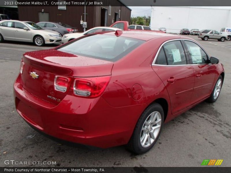 Crystal Red Tintcoat / Jet Black 2013 Chevrolet Malibu LT