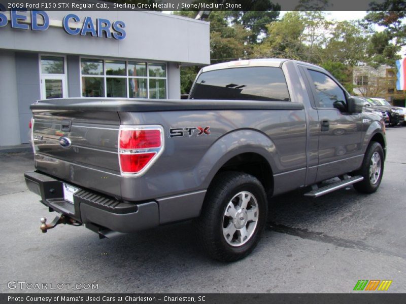 Sterling Grey Metallic / Stone/Medium Stone 2009 Ford F150 STX Regular Cab