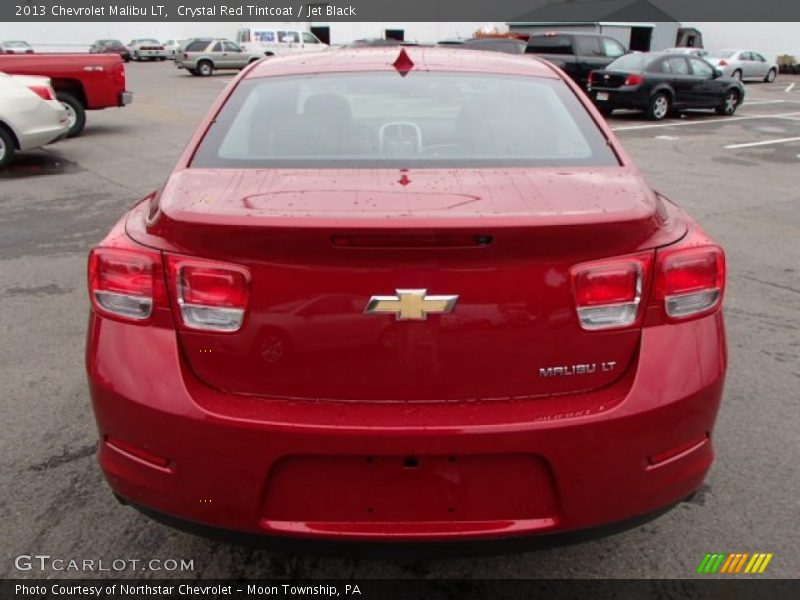 Crystal Red Tintcoat / Jet Black 2013 Chevrolet Malibu LT