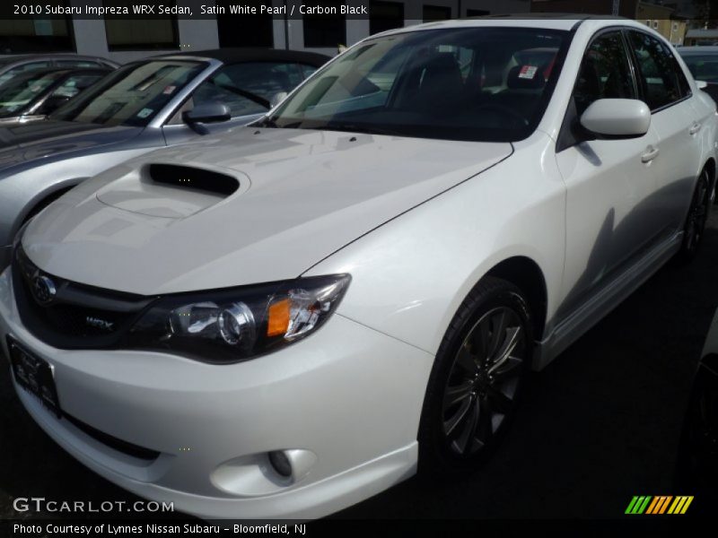 Front 3/4 View of 2010 Impreza WRX Sedan