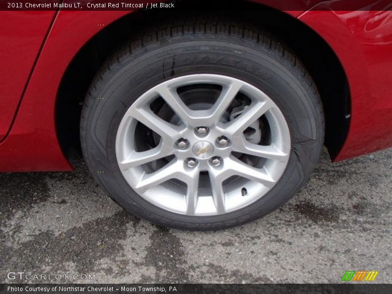 Crystal Red Tintcoat / Jet Black 2013 Chevrolet Malibu LT