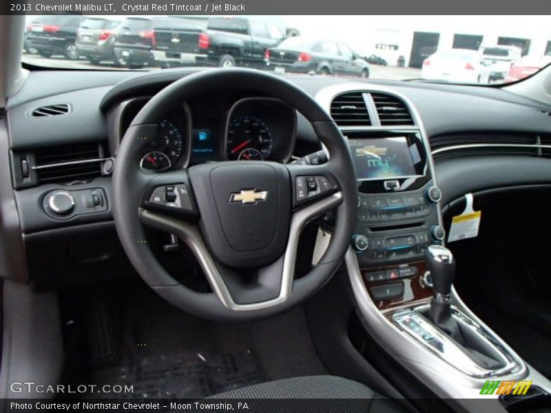 Crystal Red Tintcoat / Jet Black 2013 Chevrolet Malibu LT