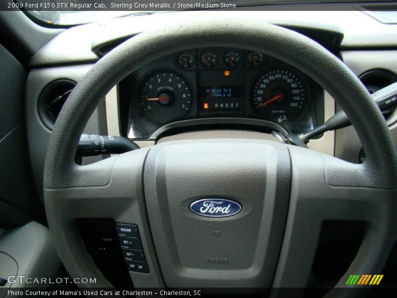 Sterling Grey Metallic / Stone/Medium Stone 2009 Ford F150 STX Regular Cab