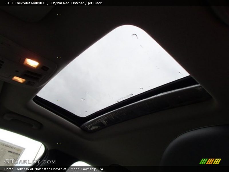 Crystal Red Tintcoat / Jet Black 2013 Chevrolet Malibu LT