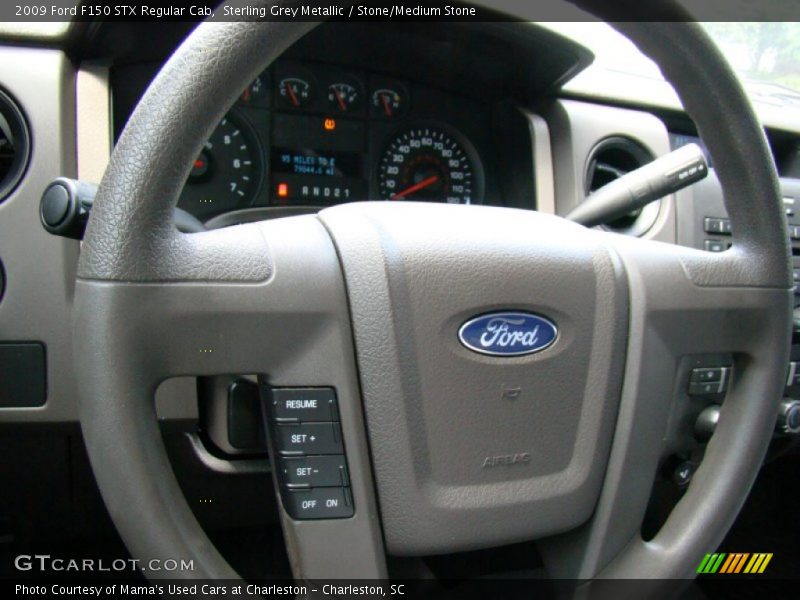 Sterling Grey Metallic / Stone/Medium Stone 2009 Ford F150 STX Regular Cab