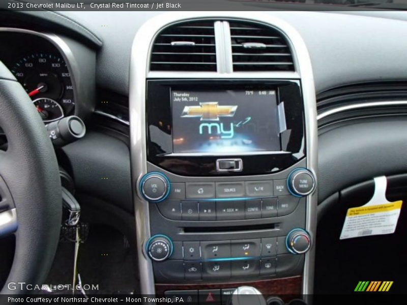 Crystal Red Tintcoat / Jet Black 2013 Chevrolet Malibu LT