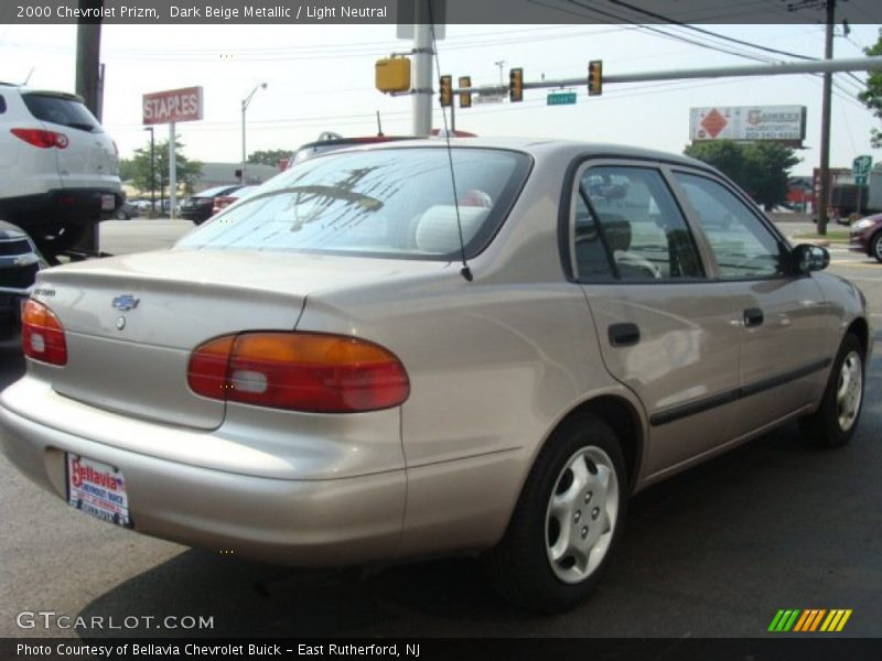 Dark Beige Metallic / Light Neutral 2000 Chevrolet Prizm