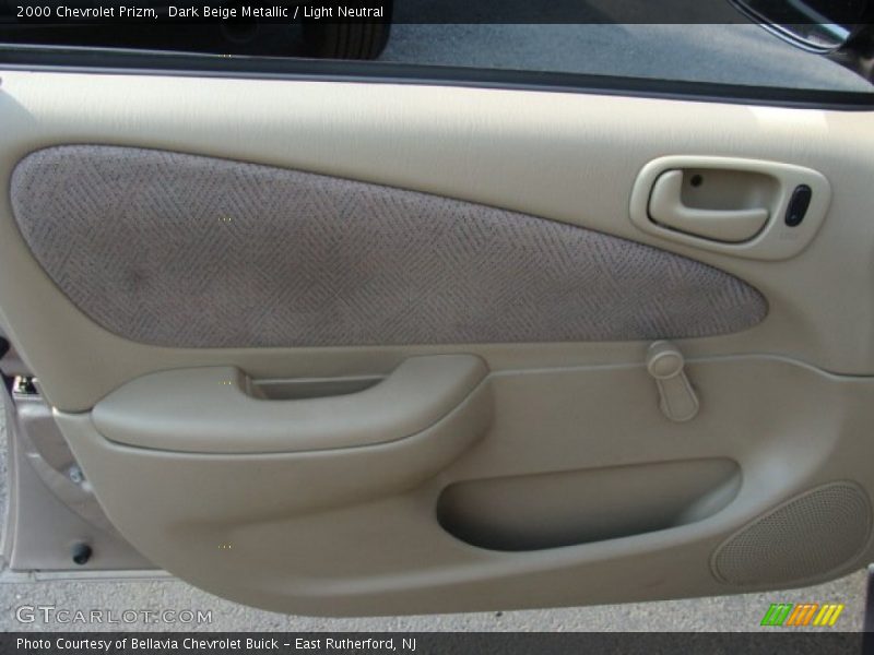 Dark Beige Metallic / Light Neutral 2000 Chevrolet Prizm