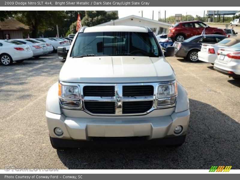Bright Silver Metallic / Dark Slate Gray/Light Slate Gray 2009 Dodge Nitro SLT 4x4