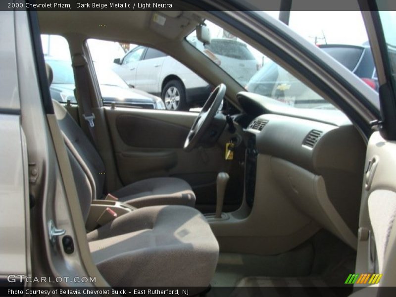 Dark Beige Metallic / Light Neutral 2000 Chevrolet Prizm