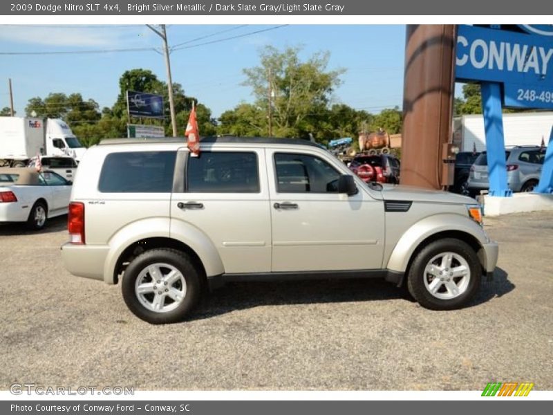 Bright Silver Metallic / Dark Slate Gray/Light Slate Gray 2009 Dodge Nitro SLT 4x4