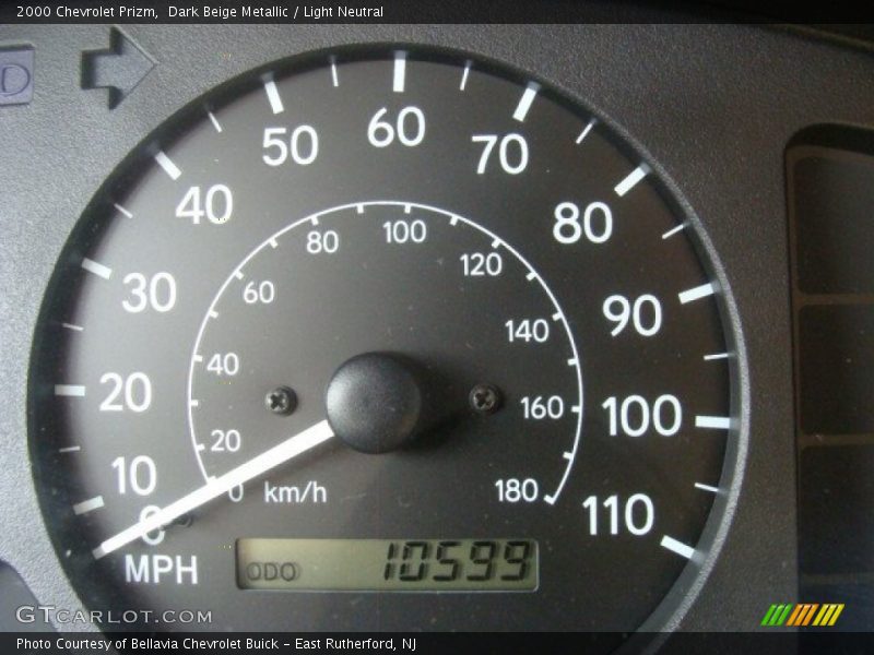 Dark Beige Metallic / Light Neutral 2000 Chevrolet Prizm