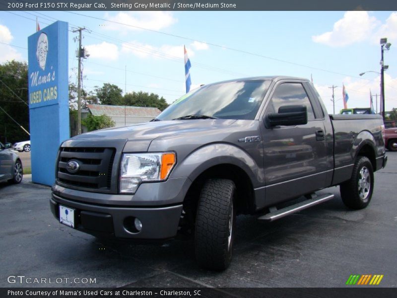 Sterling Grey Metallic / Stone/Medium Stone 2009 Ford F150 STX Regular Cab