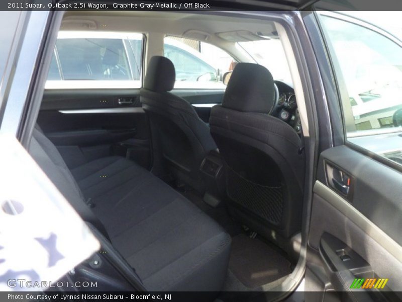 Graphite Gray Metallic / Off Black 2011 Subaru Outback 2.5i Wagon