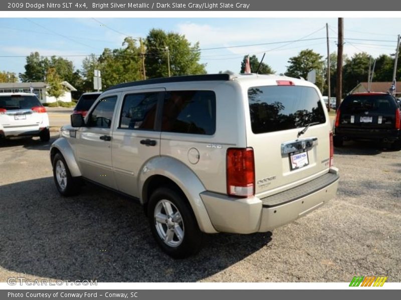 Bright Silver Metallic / Dark Slate Gray/Light Slate Gray 2009 Dodge Nitro SLT 4x4