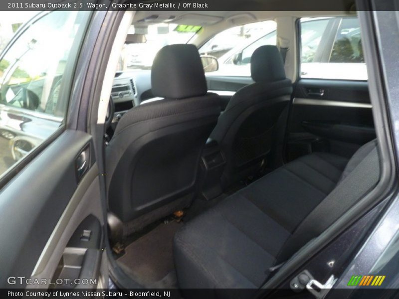 Graphite Gray Metallic / Off Black 2011 Subaru Outback 2.5i Wagon
