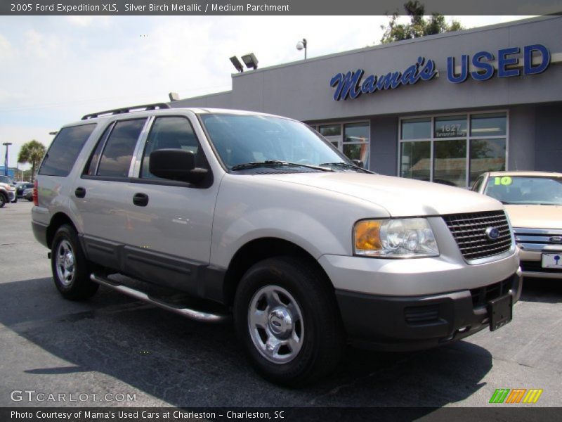 Silver Birch Metallic / Medium Parchment 2005 Ford Expedition XLS