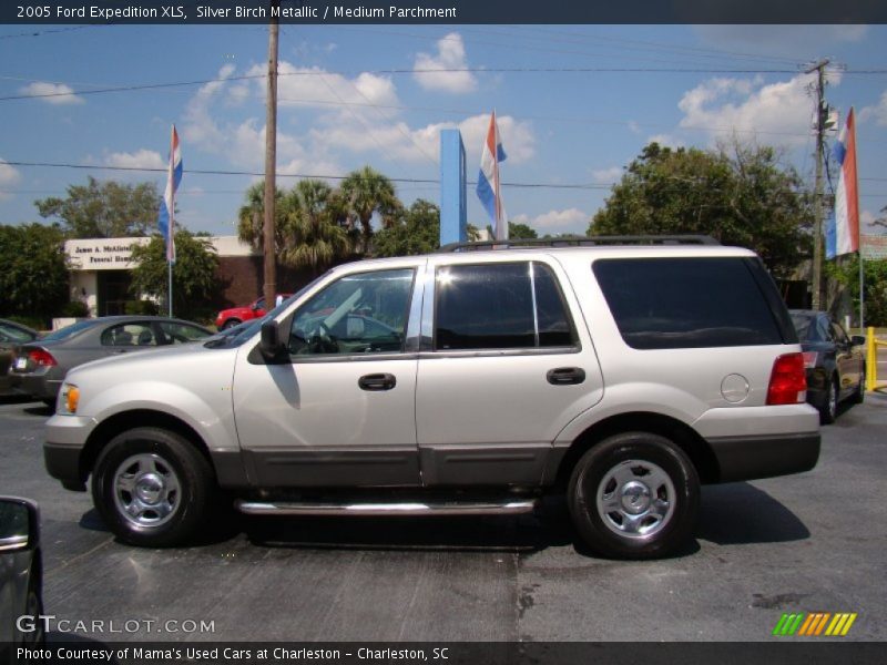 Silver Birch Metallic / Medium Parchment 2005 Ford Expedition XLS