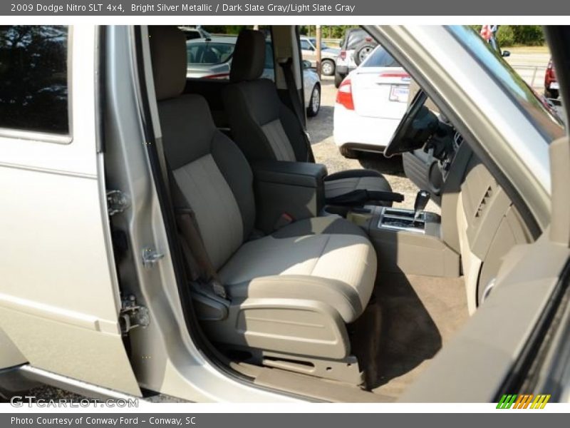 Bright Silver Metallic / Dark Slate Gray/Light Slate Gray 2009 Dodge Nitro SLT 4x4