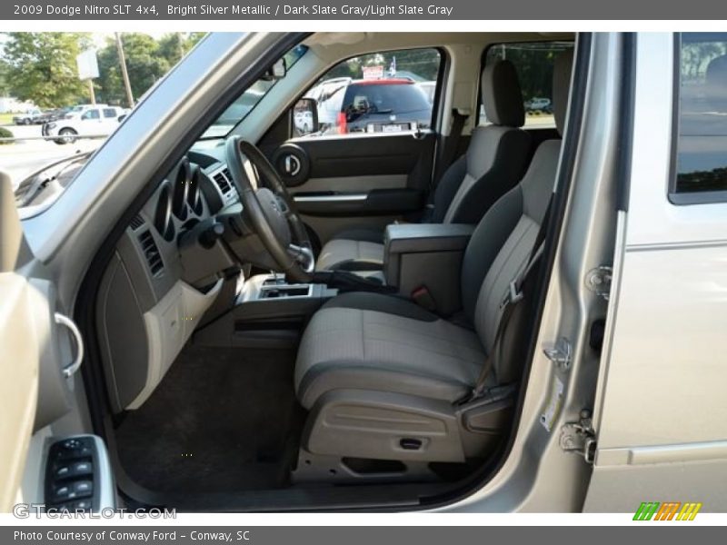 Bright Silver Metallic / Dark Slate Gray/Light Slate Gray 2009 Dodge Nitro SLT 4x4