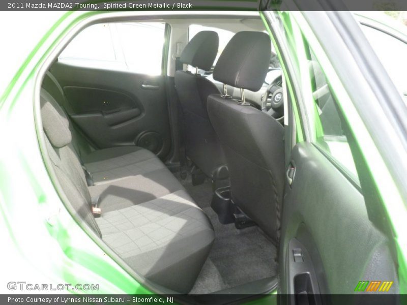 Spirited Green Metallic / Black 2011 Mazda MAZDA2 Touring