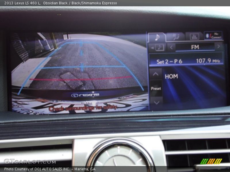 Obsidian Black / Black/Shimamoku Espresso 2013 Lexus LS 460 L
