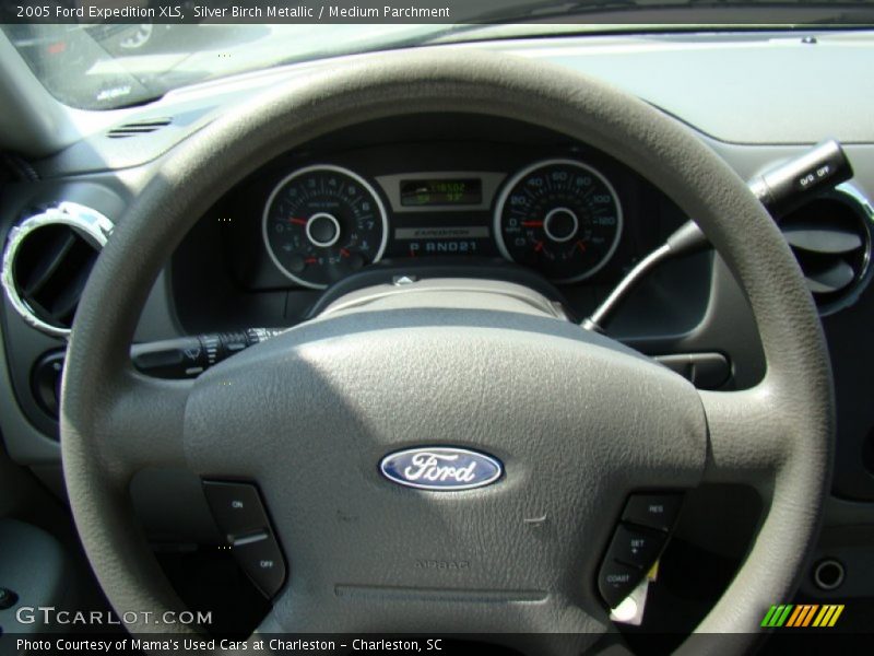Silver Birch Metallic / Medium Parchment 2005 Ford Expedition XLS