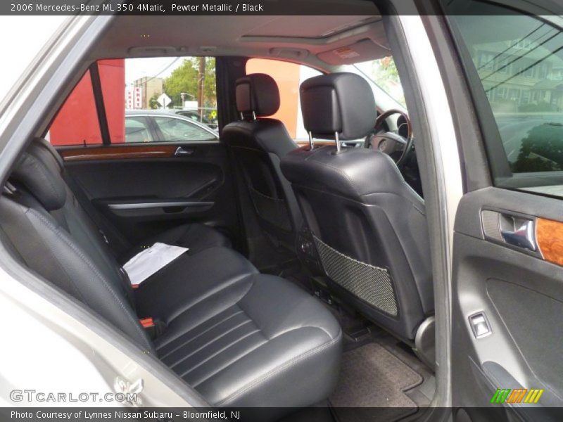 Pewter Metallic / Black 2006 Mercedes-Benz ML 350 4Matic
