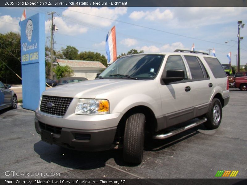 Silver Birch Metallic / Medium Parchment 2005 Ford Expedition XLS
