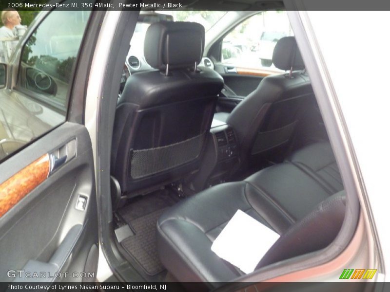 Pewter Metallic / Black 2006 Mercedes-Benz ML 350 4Matic