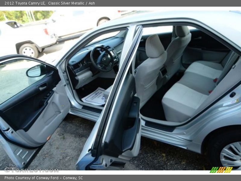 Classic Silver Metallic / Ash 2012 Toyota Camry LE
