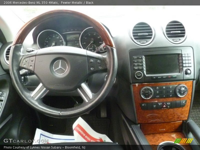 Pewter Metallic / Black 2006 Mercedes-Benz ML 350 4Matic