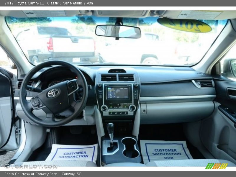 Classic Silver Metallic / Ash 2012 Toyota Camry LE