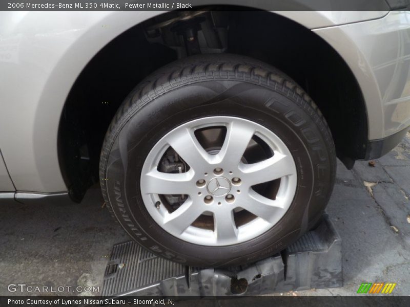 Pewter Metallic / Black 2006 Mercedes-Benz ML 350 4Matic