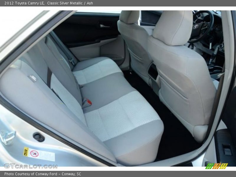 Classic Silver Metallic / Ash 2012 Toyota Camry LE
