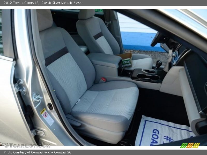 Classic Silver Metallic / Ash 2012 Toyota Camry LE