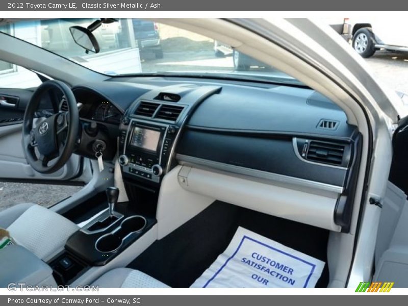 Classic Silver Metallic / Ash 2012 Toyota Camry LE