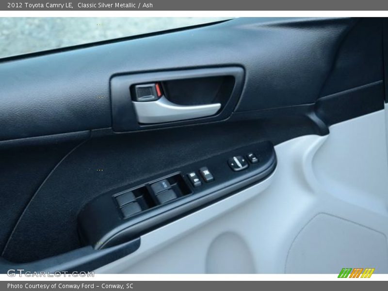 Classic Silver Metallic / Ash 2012 Toyota Camry LE
