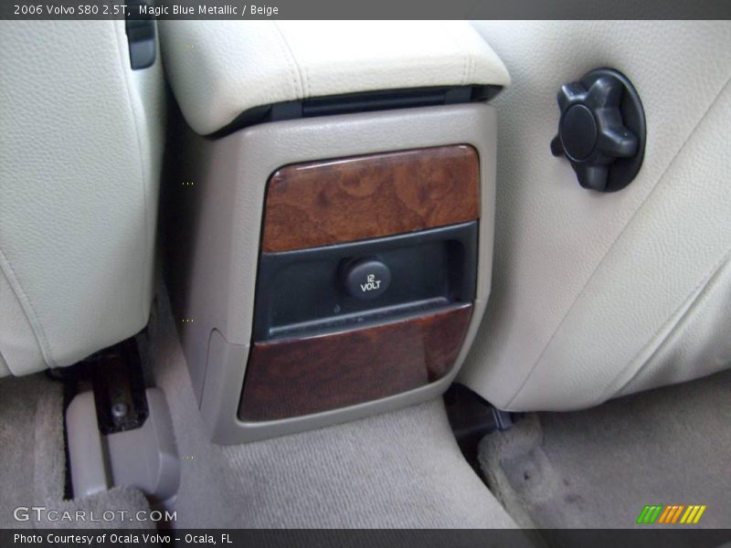 Magic Blue Metallic / Beige 2006 Volvo S80 2.5T