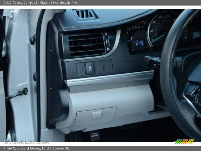 Classic Silver Metallic / Ash 2012 Toyota Camry LE