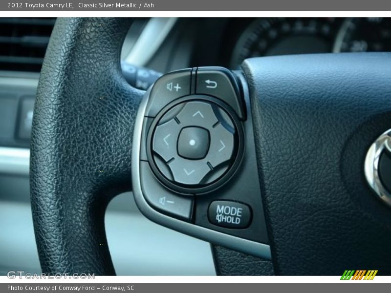Classic Silver Metallic / Ash 2012 Toyota Camry LE