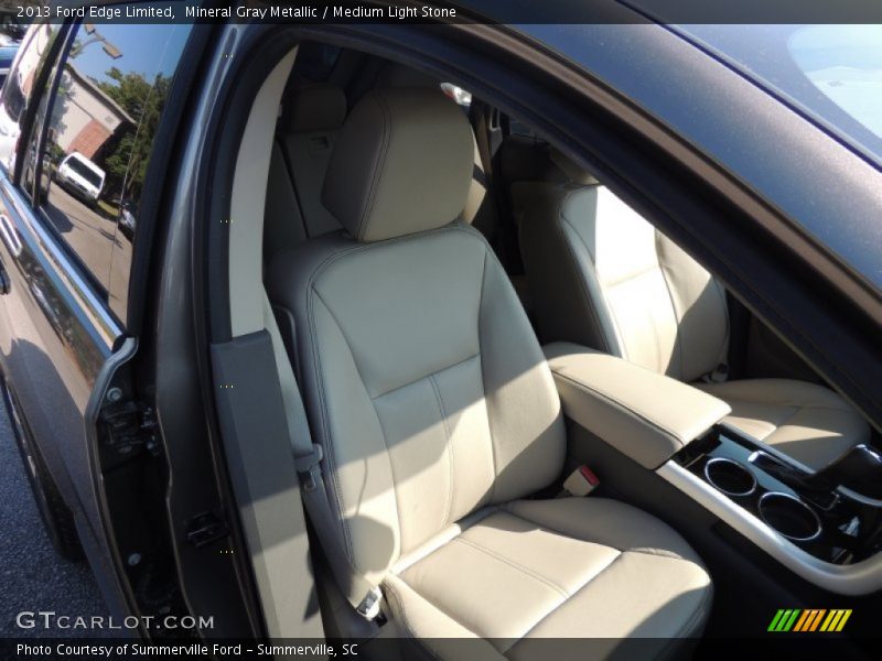 Mineral Gray Metallic / Medium Light Stone 2013 Ford Edge Limited