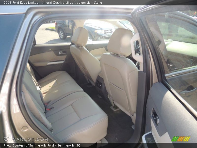 Mineral Gray Metallic / Medium Light Stone 2013 Ford Edge Limited