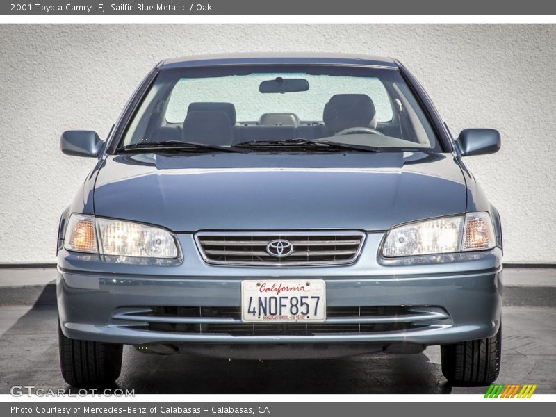 Sailfin Blue Metallic / Oak 2001 Toyota Camry LE