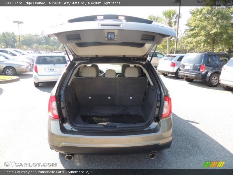 Mineral Gray Metallic / Medium Light Stone 2013 Ford Edge Limited