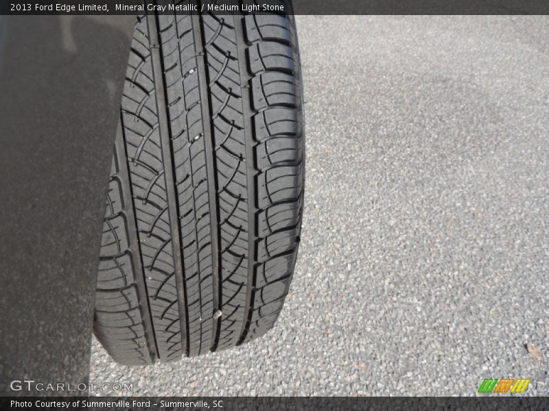 Mineral Gray Metallic / Medium Light Stone 2013 Ford Edge Limited