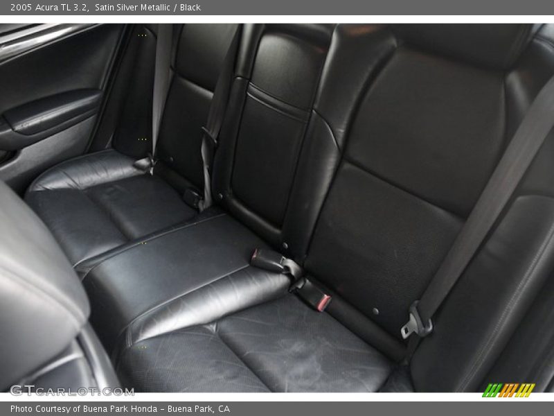 Satin Silver Metallic / Black 2005 Acura TL 3.2