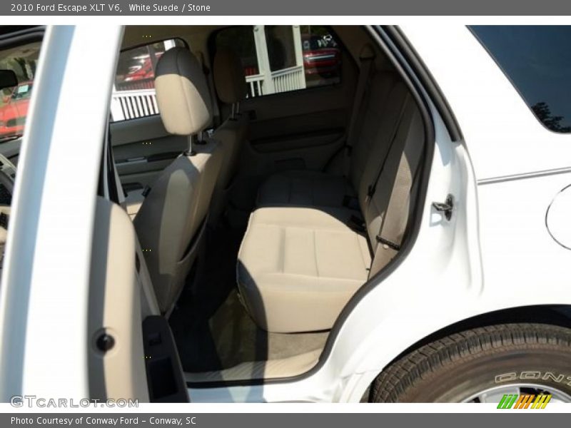 White Suede / Stone 2010 Ford Escape XLT V6