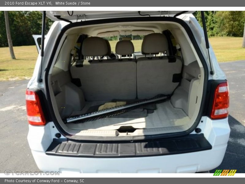 White Suede / Stone 2010 Ford Escape XLT V6