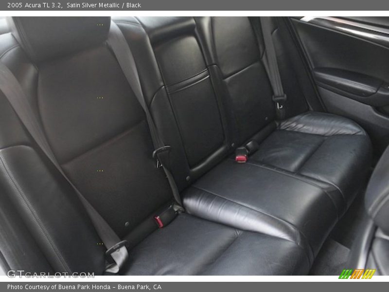Satin Silver Metallic / Black 2005 Acura TL 3.2